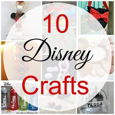 10 Disney Crafts #disney #craft #disneycraft #diy Disney Sleepover, Indie Crafts, Disney Crafts For Kids, Disney Activities, Disney Craft, Indie Craft, Summer Worksheets, Disney Diy Crafts, Fish Extender