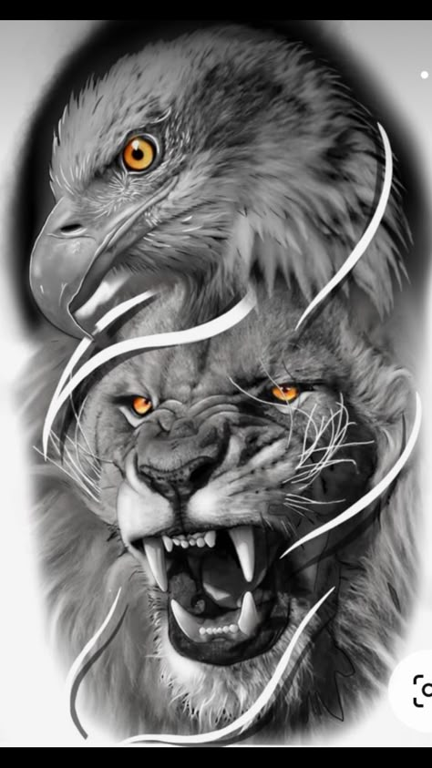 Lion Leg Tattoo, Leo Lion Tattoos, Lion And Lioness Tattoo, Eagle Tattoo Design, Body Armor Tattoo, Half Sleeve Tattoo Stencils, Lion Art Tattoo, Tiger Tattoo Sleeve, Dragon Tattoo Sketch