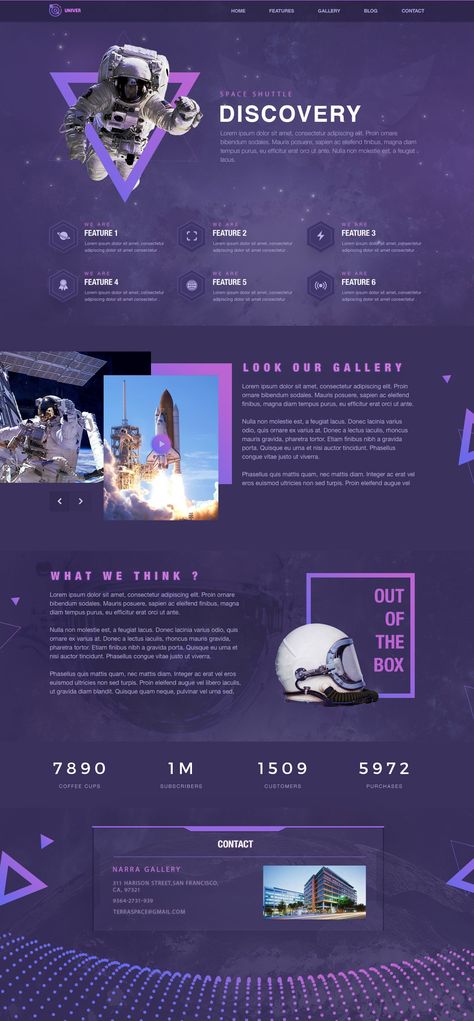 Space Shuttle Discovery Unique Websites, Design De Configuration, Mise En Page Web, Design Sites, Website Design Trends, Web Design Websites, Website Design Inspiration Layout, Kalender Design, Website Landing Page