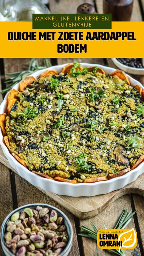 Vegetarische Diners, Vegan Quiche, Vegan Curry, Vegan Dinner Recipes, Vegan Dinners, Quinoa, Food Inspiration, Whole Food Recipes, Vegan Recipes