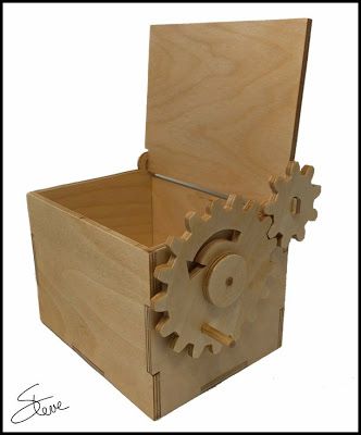 Gear Box Design, Laser Cut Box, Wooden Gears, Jigsaw Puzzles For Kids, Scroll Saw Pattern, Scroll Saw Patterns Free, Laser Cut Wood Crafts, Wood Puzzles, Wood Shop Projects