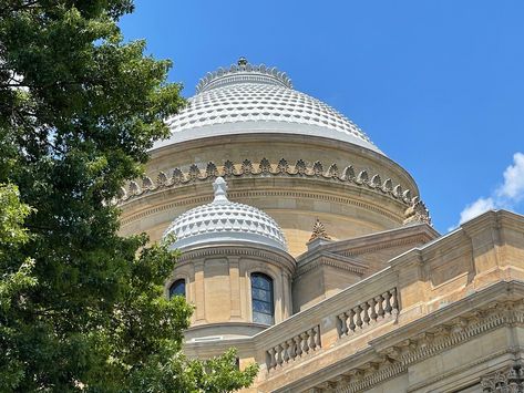 Cupola of Luzerne County Courthouse in Wilkes-Barre, Pennsylvania. Luzerne County, Covered Bridges, Old World, Pennsylvania, Taj Mahal, Built In, Building, Travel