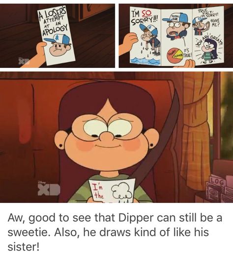 I loved this scene so much. Dipper isn't as much of a jerk as we thought. Great development in this episode. Dipper X Candy Fanart, Dipper And Candy, Candy X Dipper, Gravity Falls Ships, Trans Dipper Pines, Cartoon Ideas, Alex Hirsch, Fall Memes, Gravity Falls Funny