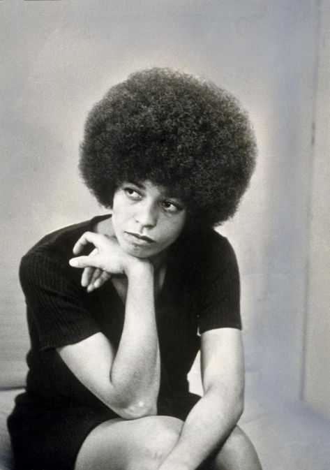 Portrait Of Angela Davis Mutulu Shakur, Black Hair History, Angela Davis, Josephine Baker, Black Panther Party, Lauryn Hill, Spotify Covers, Black Panthers, Solange Knowles