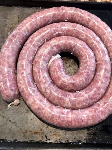 How To Make Kielbasa Sausage, Recipe For Kielbasa Sausage, How To Make Polish Sausage, Homemade Polish Sausage Recipes, Homemade Kielbasa Recipes, Fresh Polish Sausage Recipes How To Cook, How To Cook Fresh Polish Sausage, Sausage Making Recipes Homemade, Fresh Kielbasa Recipes How To Cook