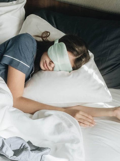 A silk eucalyptus sleep mask to help you fall asleep on trains, planes, buses, and, of course, your bed. Its soft texture will give you the most luxurious sleep — it's even cool to the touch! Sleeping Routine, Sleeping Face Mask, Plant Workshop, Massage Candle, Plant Book, Plants For Hanging Baskets, Acne Breakout, Bedtime Routine, The Spot