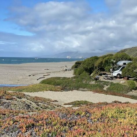 9 Best Campgrounds for Beach Camping in California - Campendium Camping In California, Camping California, California Beach Camping, Suv Camping, Forest Camp, California Camping, Sonoma Coast, Feeling 22, Best Campgrounds