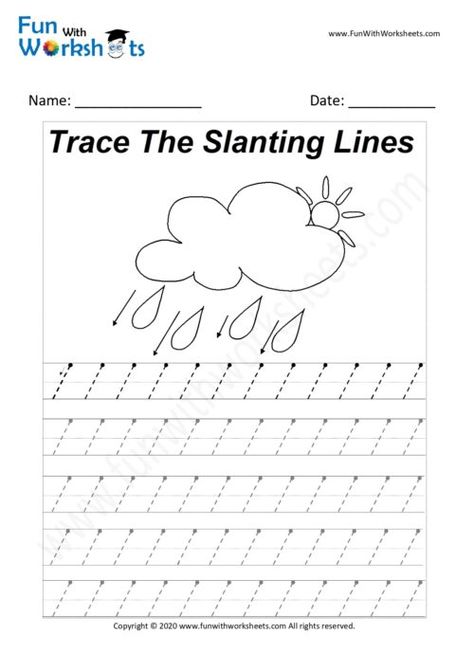 Line Tracing Worksheets, Line Tracing, Tracing Activity, Worksheet For Kids, Number Tracing, Printable Preschool Worksheets, Free Lettering, Tracing Letters, Free Printable Worksheets