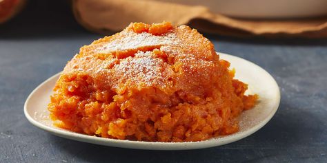 Carrot Souffle Recipe, Shoepeg Corn Casserole, Carrot Souffle, Souffle Recipe, Corn Casserole Recipe, Veggies Recipes, Souffle Recipes, Baked Carrots, Good Food Recipes