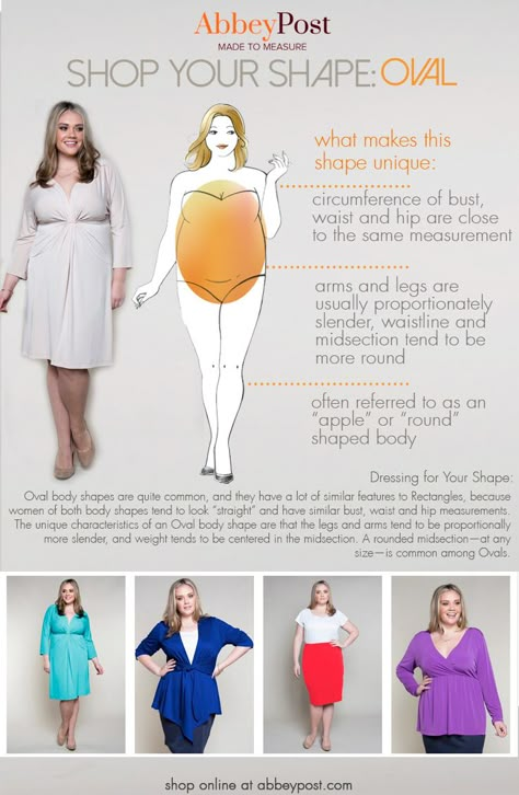 You can look great at any size by learning how to dress for your unique body shape. Learn more about the Oval body type with this easy guide! Click through to shop our collection of styles handpicked specifically for this body type. #shopyourshape #dressingforyourbody #bodytypes #ovalbodytype #roundbodytype Apple Body Shape Fashion, How To Wear Belts, Apple Body Shape Outfits, Apple Shape Fashion, Apple Body Type, Mode Ab 50, Apple Shape Outfits, Dresses For Apple Shape, Apple Body Shapes