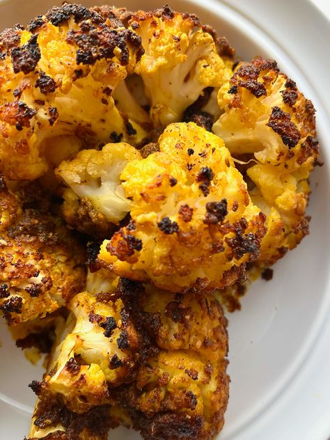 Cauliflower Baked, Easy Roasted Cauliflower, Insulin Resistant, Carb Side Dishes, Baked By Melissa, Spiced Cauliflower, Low Carb Side, Body Makeover, Side Salads