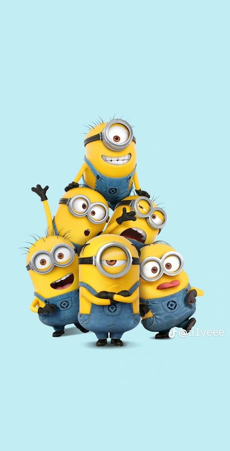 Minion Pictures Image Cute, Minion Clipart, Film Minion, Cute Minions Wallpaper, Htc Wallpaper, Minions Images, Wings Wallpaper, Cute Minions, Famous Kids