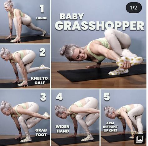 Grasshopper Pose, Day Workout Plan, 30 Day Workout Plan, Yoga Strength Training, Arm Balance, Pilates Challenge, Yoga Strength, Functional Workouts, Yoga Teaching