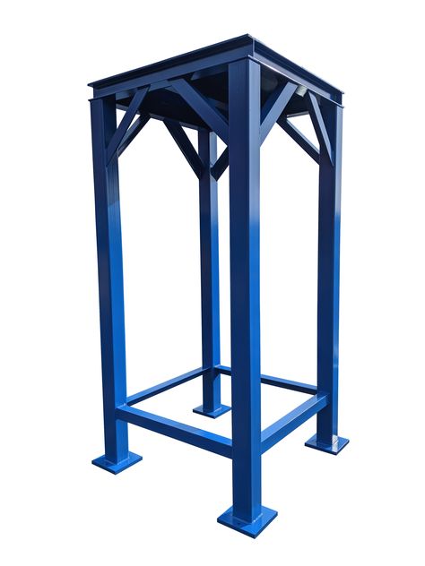 Met-Chem Wastewater Tank Stand is constructed of heavy duty durable steel. Met-Chem will engineer each tank stand to length, Width and height of each tank stand. Other options such as ladders, cat-walks, and stairs are available. Please contact met-chem to order your Wastewater Tank Stand Water Tank Stand Design, Water Tank Stand, Rain Barrel Stand, Modern Main Gate Designs, Computer Table Design, Barbeque Grill Design, Build Tank, Commercial Kitchen Design, Iron Furniture Design