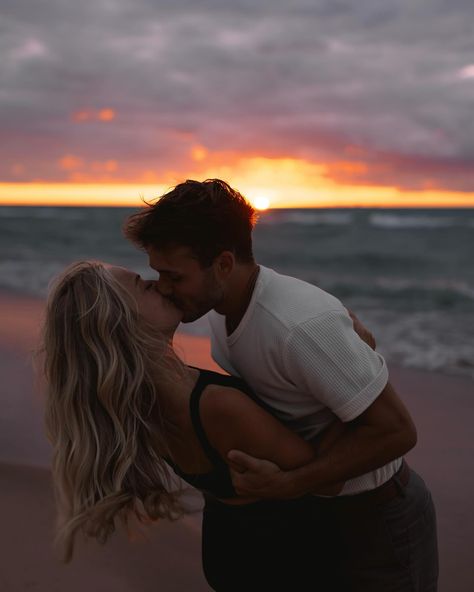 the dreamiest sunset for the cutest proposal ✨💗 The sun really popped off for the last 10 minutes of our session & the seagull at the end??? PAID ACTOR!! I cannot explain how obsessed I am with these two!! Im so so so excited to show more from their proposal!! 💍🤍 Future Inspiration, The Seagull, I Can Not, So Excited, Couple Goals, The Cutest, The End, The Sun, Actors