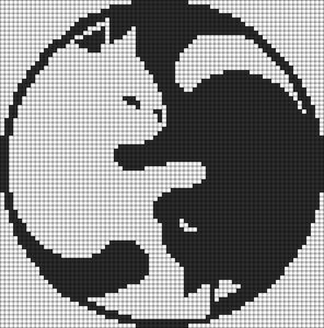 Pixel Crochet, Pixel Pattern, Alpha Pattern, Tapestry Crochet, Alpha Patterns, Crochet Cat, Cat Wall, Cross Stitch Art, Cat Nap