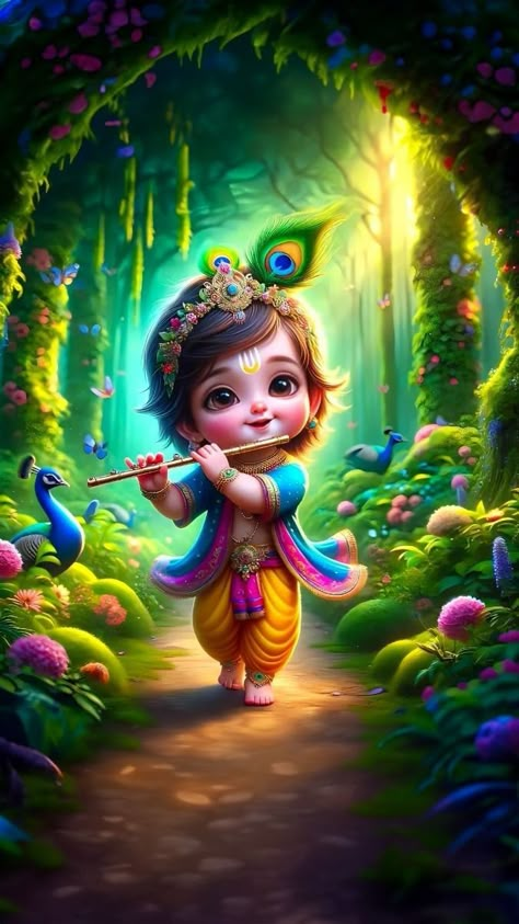 Shree Krishna Cute Wallpapers, Cute God Images Krishna, Radha Krishna Cute Images For Dp, Cute Krishna Images Hd, Ganesh God Images, Cute Kanha Wallpaper, Animated Krishna Images, Cute Baby Krishna Images, Baby Hanuman Hd Wallpaper