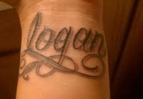 Name of a loved one Logan Name Tattoo, Logan Name, Logan Tattoo, Heart Tattoos, About Heart, Name Tattoo, Heart Tattoo, Tattoo Design, Tattoo Quotes