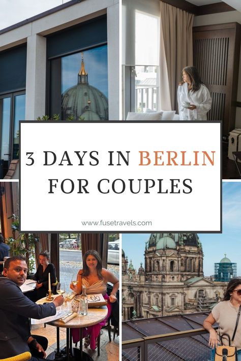 What to do in Berlin as a couple? Check out our 3 Days in Berlin for Couples tips featuring where to stay, what to eat and unique things to do. What To Do In Berlin, Berlin Palace, Museum Island, Couple Activities, West Berlin, Visit Germany, Travel Tops, Budget Travel Tips, Spain And Portugal