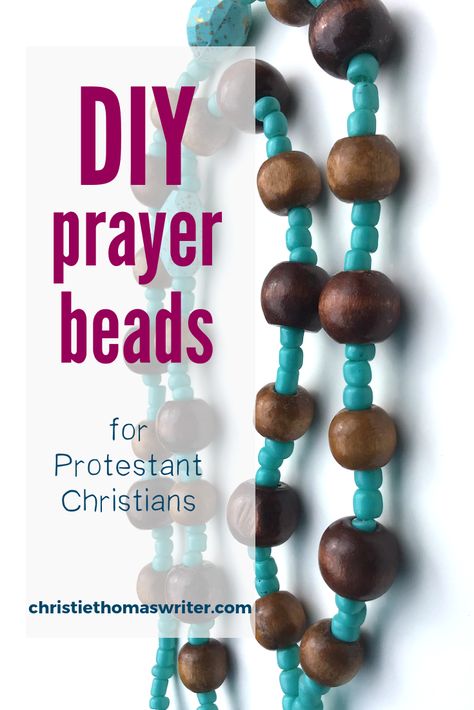 Diy Rosery Beads, Teach Beaded Bracelets, Blessing Bracelet Diy, Prayer Beads Diy, Progressive Christian, Ancient Jews, Anglican Prayer Beads, Faith Crafts, Prayer Stations