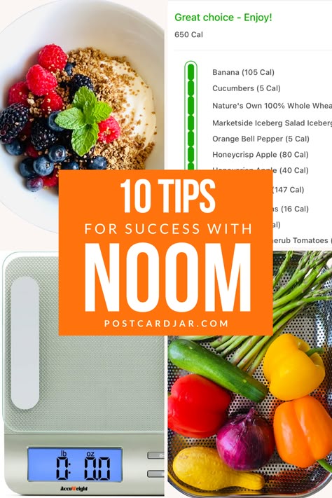 Check out this informative post full of tips for success with Noom. Together we've lost more than 190 pounds using the Noom weight loss app, and have had Noom diet success. Learn ideas for how to get weight loss results with Noom and read what we focused on to work toward and achieve our weight loss goals. Gain inspiration from this post and learn that you're not alone in wanting to create healthy lifestyle and eating habits. #Noom #NoomNation #NoomNerds via @Postcard Jar Noom Snacks Green, Noom Meal Plan Ideas Breakfast, Noom Guide To Eating Out, Noom Friendly Restaurants, Noom Food Recipies, Noom Food Colors, Noom Diet Plan Recipes Dessert, Recipes For Noom Diet, Noom Friendly Recipes Breakfast