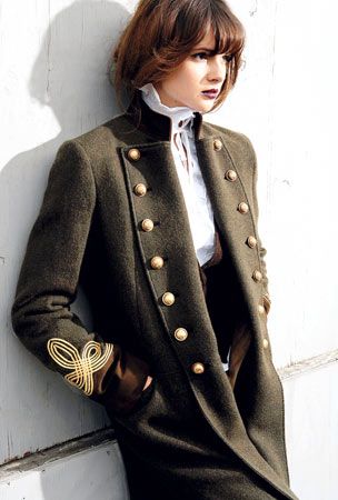 Military Inspired Fashion, Military Trends, Military Chic, Military Looks, Androgynous Fashion, Moda Vintage, Military Inspired, Military Uniform, Mode Inspiration