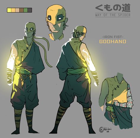 ArtStation - Bushin re-design: Iron Fist, Nikola Čižmešija Nikola Cizmesija, God Hand, Arte Nerd, Comic Company, Marvel Characters Art, Martial Artists, Iron Fist, Superhero Design, Spiderman Art