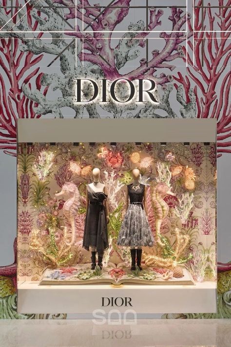 Christian Dior Christmas Installation, Pavilion Kuala Lumpur Malaysia. Dior Installation, Dior Theme, Pavilion Kuala Lumpur, Dior Christmas, Christmas Installation, Dior Event, Dior Party, Dior Store, The Pavilion