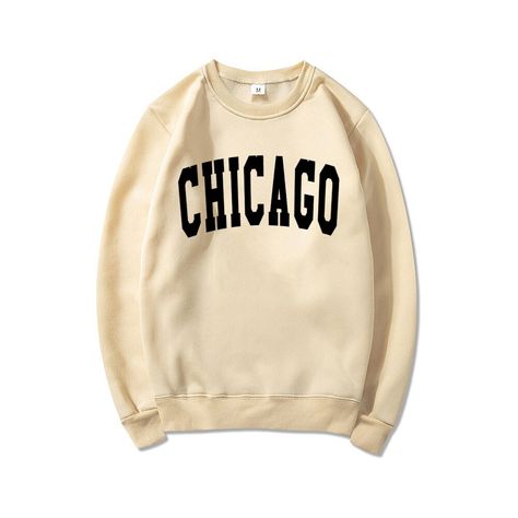 Chicago Sweatshirt, Chicago City, Cheap Hoodies, Casual Tops For Women, Branded Sweatshirts, Streetwear Women, Casual Pullover, Casual Hoodie, Grey Hoodie