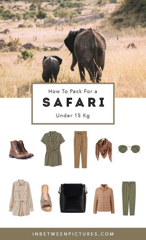 What To Pack For Tanzania Safari, Clothes For Safari Women, What To Wear On African Safari, What To Pack For Safari, What To Pack For African Safari, What To Wear On Safari In Kenya, What To Pack For South Africa, Safari Clothes Woman Africa, Outfits For Africa Trip