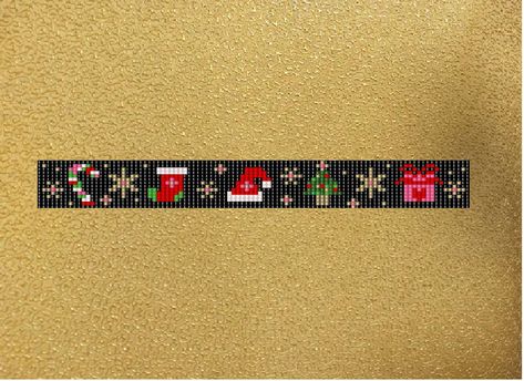 Miyuki Pattern, Loom Designs, Seed Bead Bracelet Patterns, Bead Loom Designs, Square Stitch, Bracelet Miyuki, Bead Loom Pattern, Adornos Halloween, Loom Bracelet Patterns