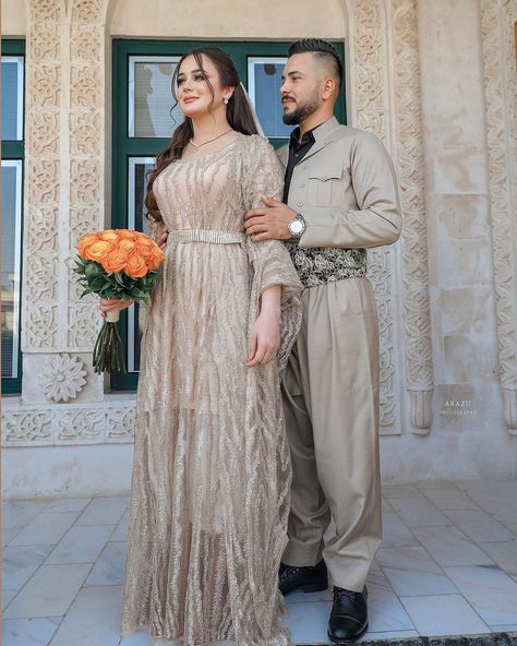 Kurdish Couple, Kurdish Dress, Indian Wedding Outfits, Instagram Food, Wedding Outfits, Wedding Outfit, Indian Wedding, Fashion Inspo Outfits, Victorian Dress