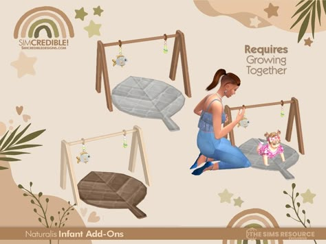 Sims 4 Infant Playmat, Sims Cottagecore, Sims Clothes, Growing Together, Free Sims 4, Sims 4 Cc Folder, Free Sims, Sims 4 Cc Furniture, Sims 4 Mods Clothes