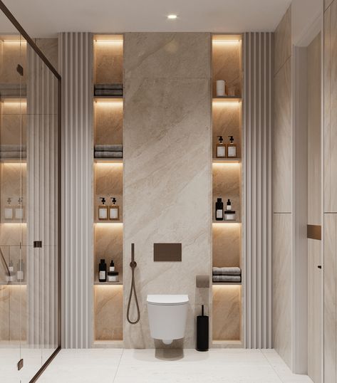 Behance Bathroom Design, Master Toilet Design, Taj Mahal Bathroom, Luxury Residence Interior, Hotel Bathroom Design Luxury, Bathroom Luxury Design, Luxury Hotel Bathroom, Luxury Ensuite, Bathroom Interior Design Luxury