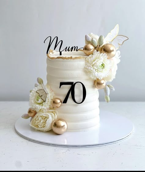 70th Birthday Cake For Women, Birth Cakes, Candy Birthday Cakes, Single Tier Cake, 70th Birthday Cake, 60 Birthday, Birthday Sheet Cakes, Candy Birthday, Cake Kids