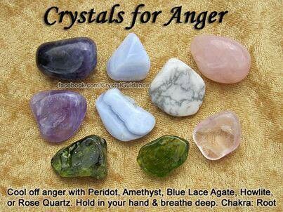 Crystals for anger Rock Meanings, Crystals For Anger, Crystal Journal, Types Of Rocks, Crystal Tips, Crystal Uses, Woo Woo, Crystal Power, Gemstone Properties