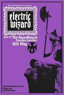 Electric Wizard Electric Wizard, Rock Room, Halloween Flyer, Band Art, Band Wallpapers, Graphic Poster Art, Music Hall, Poster Ideas, Vintage Horror