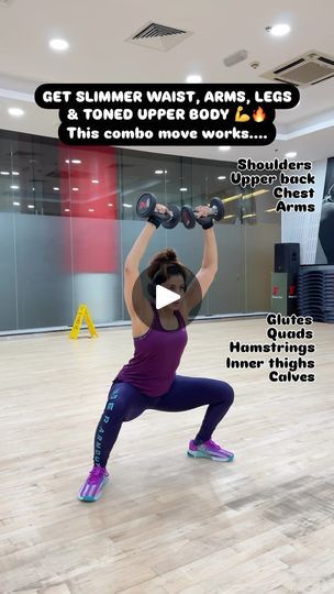 Gym Exercises For Women Beginners, Adductor Muscles, Hit Workouts, Full Body Routine, Slimmer Waist, Body Routine, Quads And Hamstrings, Easy Exercise, Tiktok Food