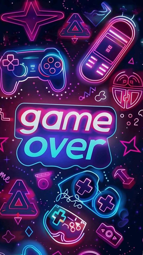 Gamers Anime Wallpaper, Gaming Neon Wallpaper, Gamers Wallpaper Games, Gaming Wallpapers 4k Phone, Neon Gaming Wallpaper, Neon Glitch Wallpaper, Nerdy Backgrounds, Video Game Wallpaper, Video Game Wallpapers