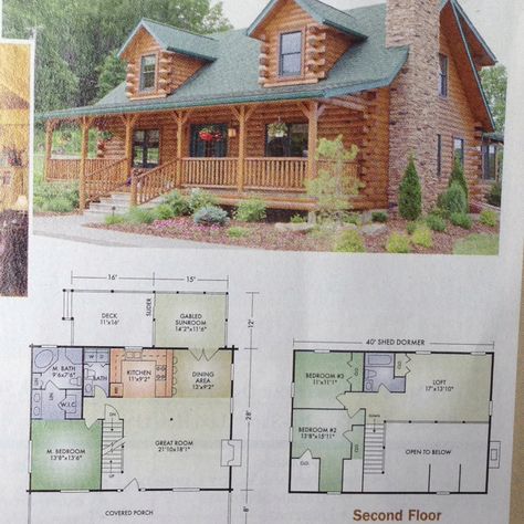 Reminds me of the house on Dr. Quinn (which is my favorite) 4 Bedroom Cabin, Wooden House Plans, Fall Cabin, Log Cabin House Plans, Woods Cabin, Joe Lando, Cabin Style Homes, Tiny House Camper, Dr Quinn