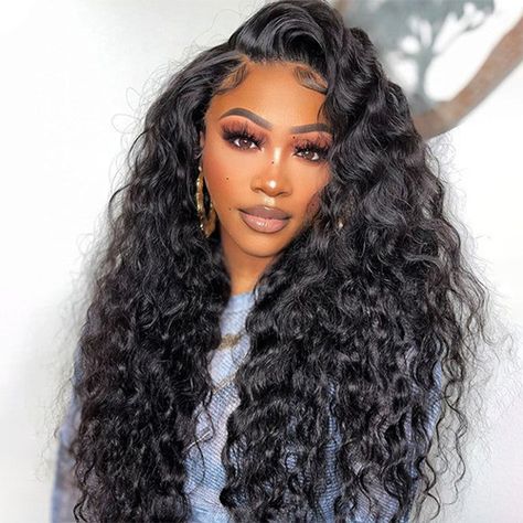 Before we dive into the details, it’s essential to understand what a loose deep wave wig is. These wigs are made from human or synthetic hair and are designed to mimic the natural texture of loosely curled hair with a deep wave pattern. This pattern creates a sense of volume, depth, and texture, making it an ideal choice for various occasions. Loose Deep Wave Wig, Deep Wave Wig, Loose Deep Wave, Affordable Wigs, Indian Human Hair, Long Curly Wig, Hair Things, Human Hair Color, Short Curly Wigs