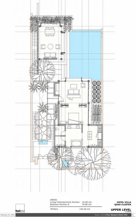 Chalet Plan Architecture, Hotel Room Plan, Resort Design Plan, Greek Villa, Vacation House Plans, Resort Plan, Hotel Floor Plan, Small Villa, Pool House Plans