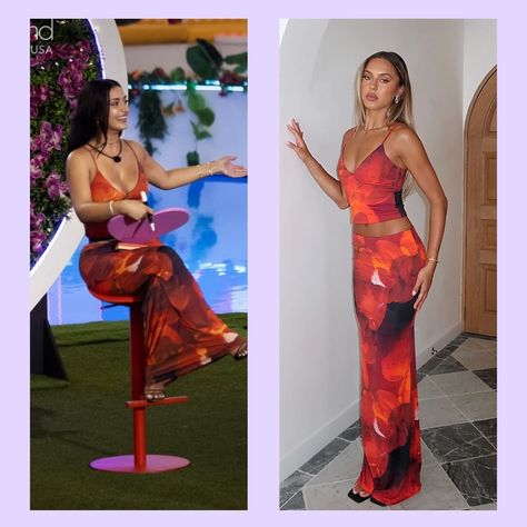 @leahkateb wearing @whitefoxboutique Ember Maxi Skirt $49.99 and Talk Like That Top $39.99 *previously worn by @kaylor.martin * Link on ShopMy and stories <3 #loveisland #loveislandusa #loveislandusastyle #loveislandusaoutfits #loveislandstyle #loveislandoutfitlinks #arianamadix #arianamadixstyle #arianamadixoutfits #leahkate #style #summer #summerstyle #poolparty #fashion #summerfashion #leahkateb #leahkatebstyle #leahloveislandusa #maurahiggins #maurahigginsstyle #loveislandmovienight #mo... Leah Love Island Outfits, Leah Kateb Love Island Outfits, Love Island Outfits, Baddies Outfits, Island Outfits, Ariana Madix, 2piece Outfits, Island Style, Love Island