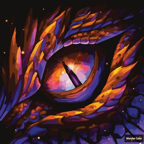 Gouache Dragon, Dragon Eye Painting, Dragon Pfp, Dragon Paintings, Dragon Eye Drawing, Dragon Painting, Raven Art, Fantasy Creatures Art, Dragon Artwork