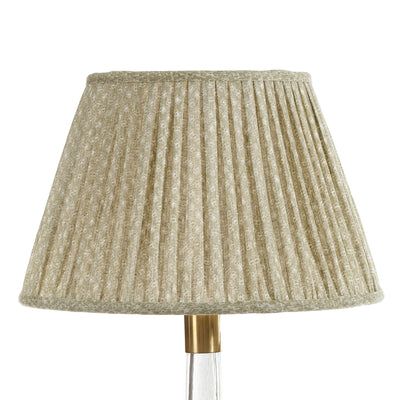 Decorate Lampshade, Pleated Lampshade, Empire Silhouette, White Plains, Get Directions, Pale Green, Lamp Shades, Fabric Samples, White Fabrics