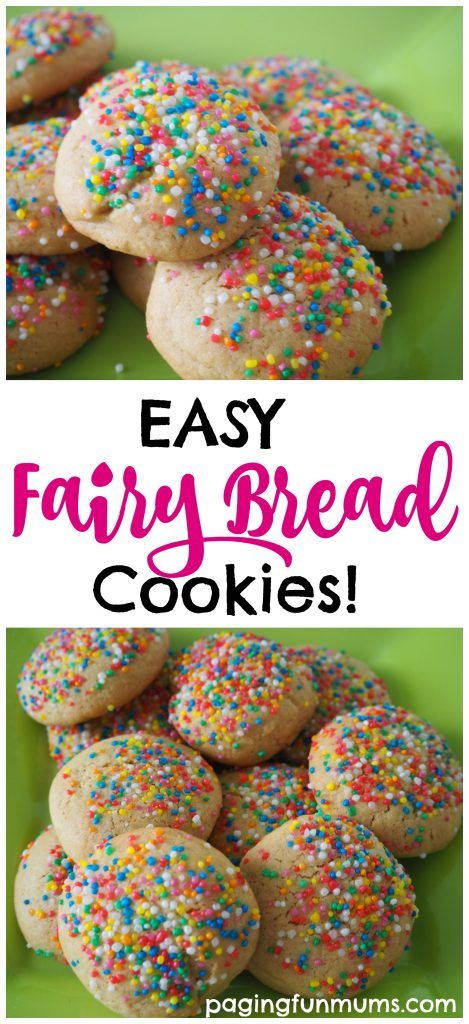 Fairy Snacks, Sugary Treats, Butter Desserts, Fairy Food, Bread Cookies, Fairy Bread, Birthday Party Treats, Macaroon Recipes, Kids Cooking