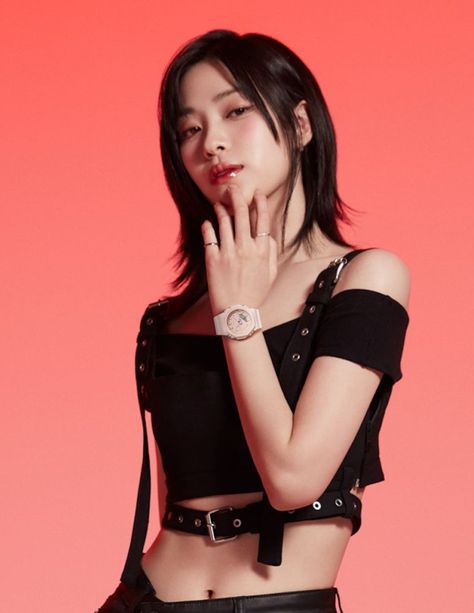 Itzy Ryujin, Imaginary Friend, Casio G Shock, Girl Bands, Perfect Woman, G Shock, K Idols, Record Label, Pretty Pictures