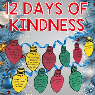 Teaching and Fostering Random Acts of Kindness During the December Holidays Acts Of Kindness For Preschoolers, 15 Days Of Kindness Christmas Classroom, Christmas Kindness Activities, December Acts Of Kindness, Christmas Kindness For Kids, Random Acts Of Kindness Christmas, December Lesson Plans, Kindness Elf, Morning Calendar