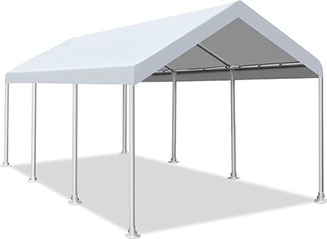 Carport Tent, Carport Canopy, Portable Garage, Portable Tent, Shelter Tent, Car Canopy, Garden Storage Shed, Iron Gate Design, Iron Gate