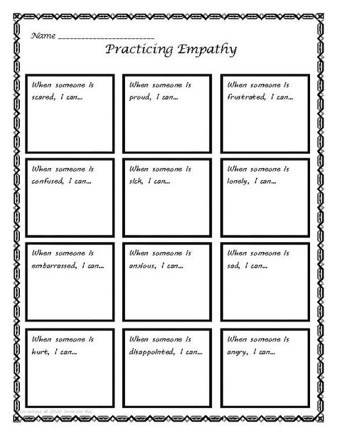 Leadership Course, Empathy Lessons, Empathy Activities, Coping Skills Activities, Counseling Worksheets, Social Emotional Activities, Clinical Social Work, I Am Human, Therapeutic Activities